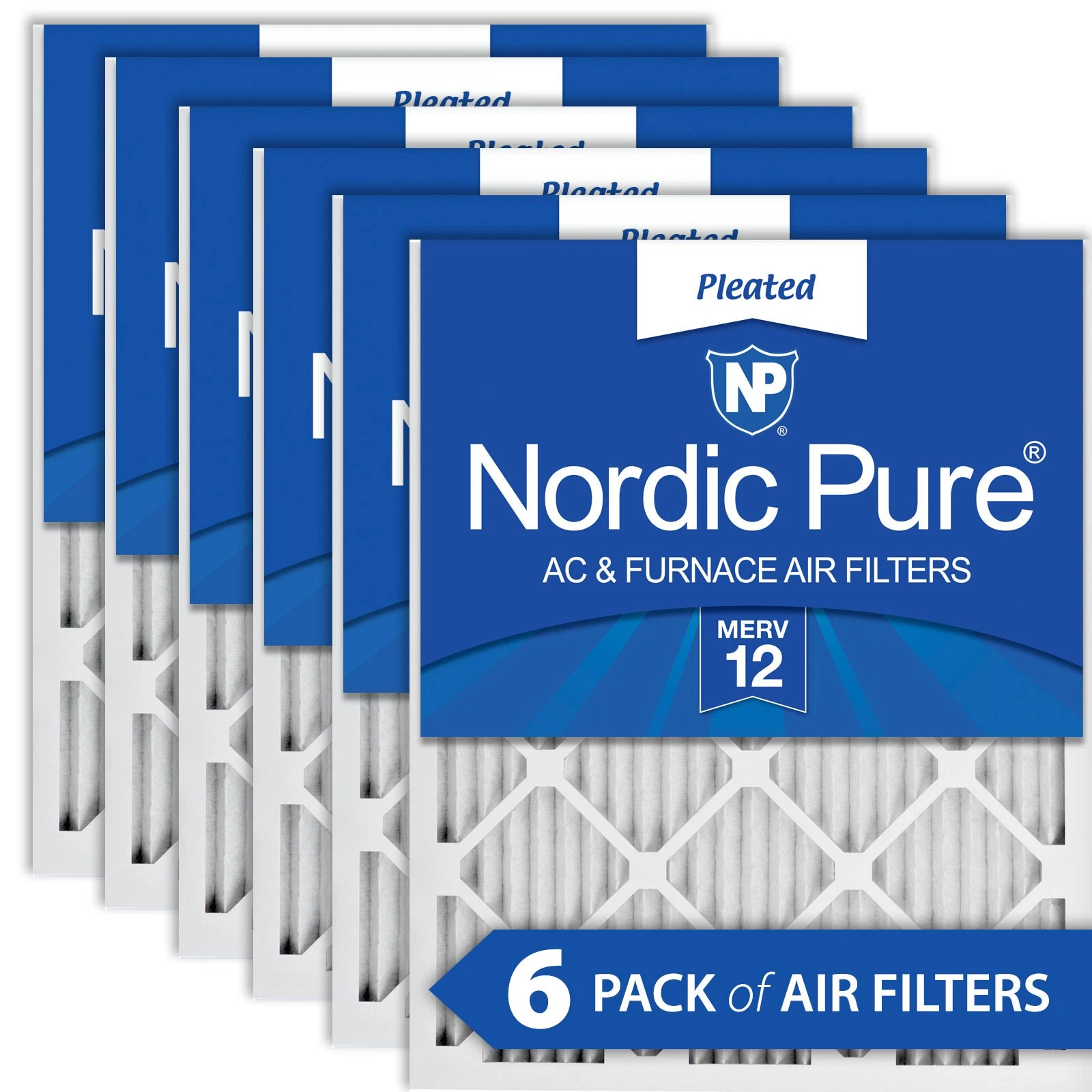 Nordic Pure Pleated AC Furnace Air Filter - Thumbnail 4