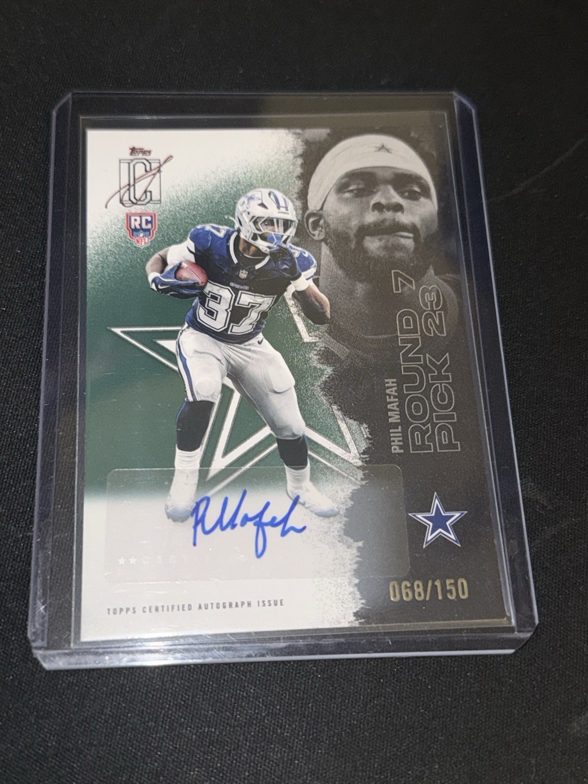 2025 Topps Signature Class Phil Mafah Rookie Autograph Green /150 #188