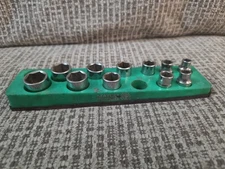 Matco Tools 11 Piece 3/8" Drive 6 Pt. Socket Set 8mm thru 19mm Magnetic Holder