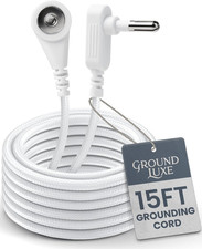 Universal Grounding Cord   15Ft Cable for Grounding Sheets, Mats, Pillowcases 