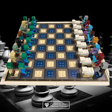 Minecraft Chess Set