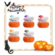 Halloween Decoration Mini Pumpkin Ghost LED Creativity Sleep Dimmable Night Lamp