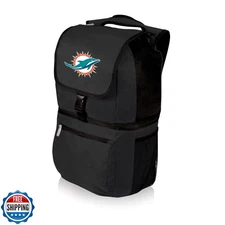 PICNIC TIME NFL Zuma Insulated Cooler Backpack, Miami Dolphins , 