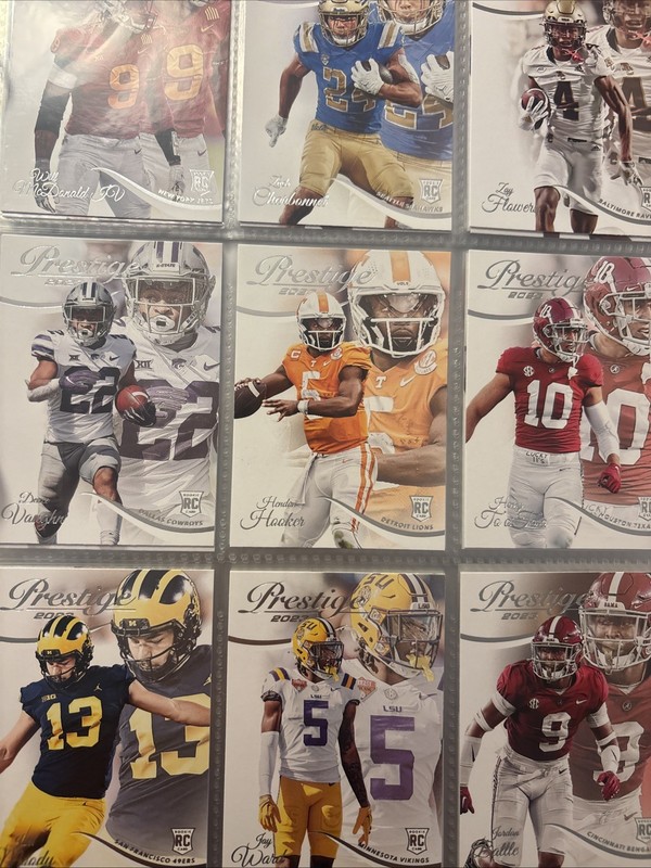 2023 Prestige Football Complete Set 1-400 W/Rookies and ALL 10 SUBSETS! RC,SP