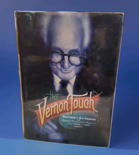 The Vernon Touch Dai Vernon's Genii Conjurors' Magazine Articles- Hardcover Book