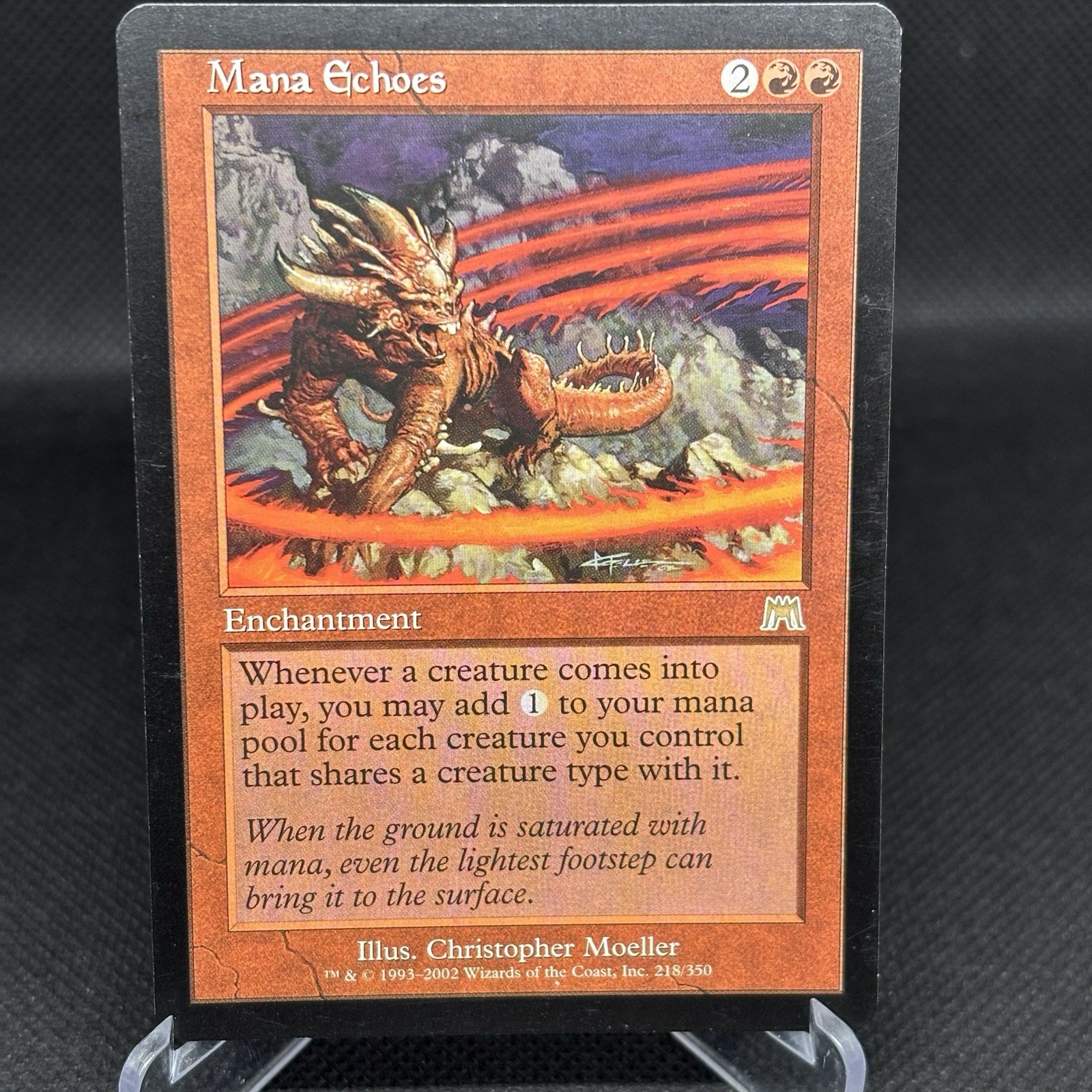 Mana Echoes MTG Onslaught Regular (Magic The Gathering ONS #218) LP