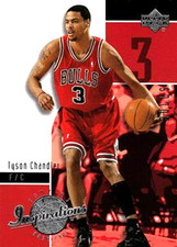 2002-03 Upper Deck Inspirations #9 Tyson Chandler Chicago Bulls