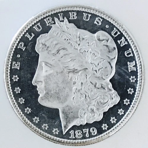 1879 S MORGAN DOLLAR! EXCEPTIONAL CAMEO PL++ DEEP MIRRORS MS++++ WOW NR #64594