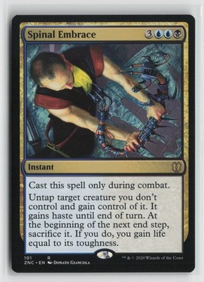 Spinal Embrace 101 Commander: Zendikar Rising ZNC MTG Magic
