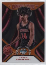 2024-25 Bowman U Chrome Campus Icons Orange Refractor /25 Asa Newell #CI-8