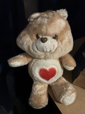 1983 Vintage Care Bear Tender Heart Bear 13  