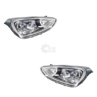 Halogenscheinwerfer Set FüR Hyundai I10 BA IA H4 PY21W W5W Typ AL