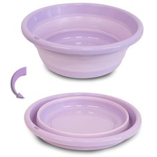 SIC - Bassine Pliable, Panier Linge Pliable en Caoutchouc Thermostatique