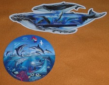 Vanuatu Ozeanien Südpazifik Lot 2 Blocks Meeresbewohner Waale und Delfine