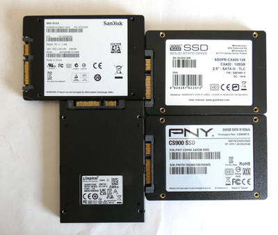 4 St. SanDisk, Kingston, PNY, 256GB, 2x240GB, 128GB Mod: X110,.... 2.5'' SSD SATA