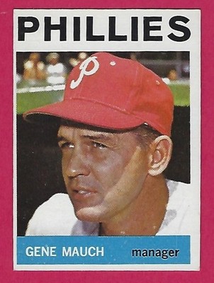 1964 Topps - Gene Mauch #157 