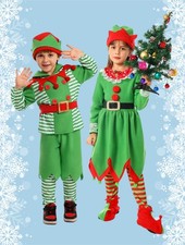 New Christmas Cosplay Costume Children's Performance Elf Role Playing Costume