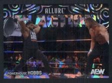 2026 Upper Deck Allure AEW #94 Powerhouse Hobbs In Action AEW Logo card #d/199