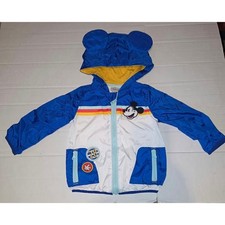 Mickey Mouse Disney World Baby Jacket w/ ears Size 12-18 months
