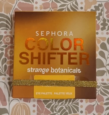  NEU  Sephora Color Shifter Strange Botanicals Lidschatten Palette Make Up