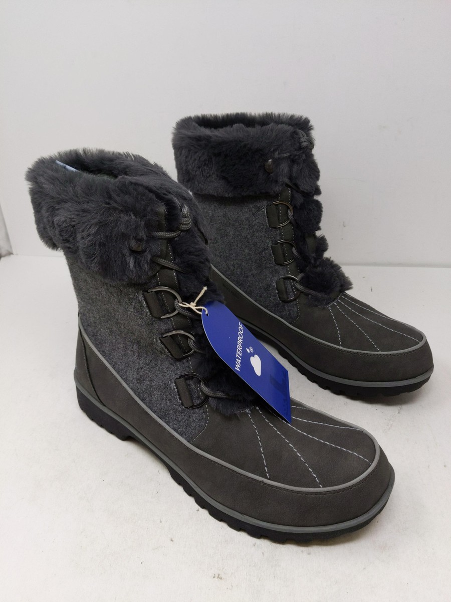 Jambu Women's Northgate Waterproof Mid Calf Boots - Memory Foam, All Terra Traction - View #5