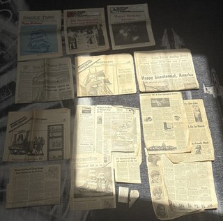July 4th 1976 New York Bi Centennial Edition Original Historcal Rare newspapers