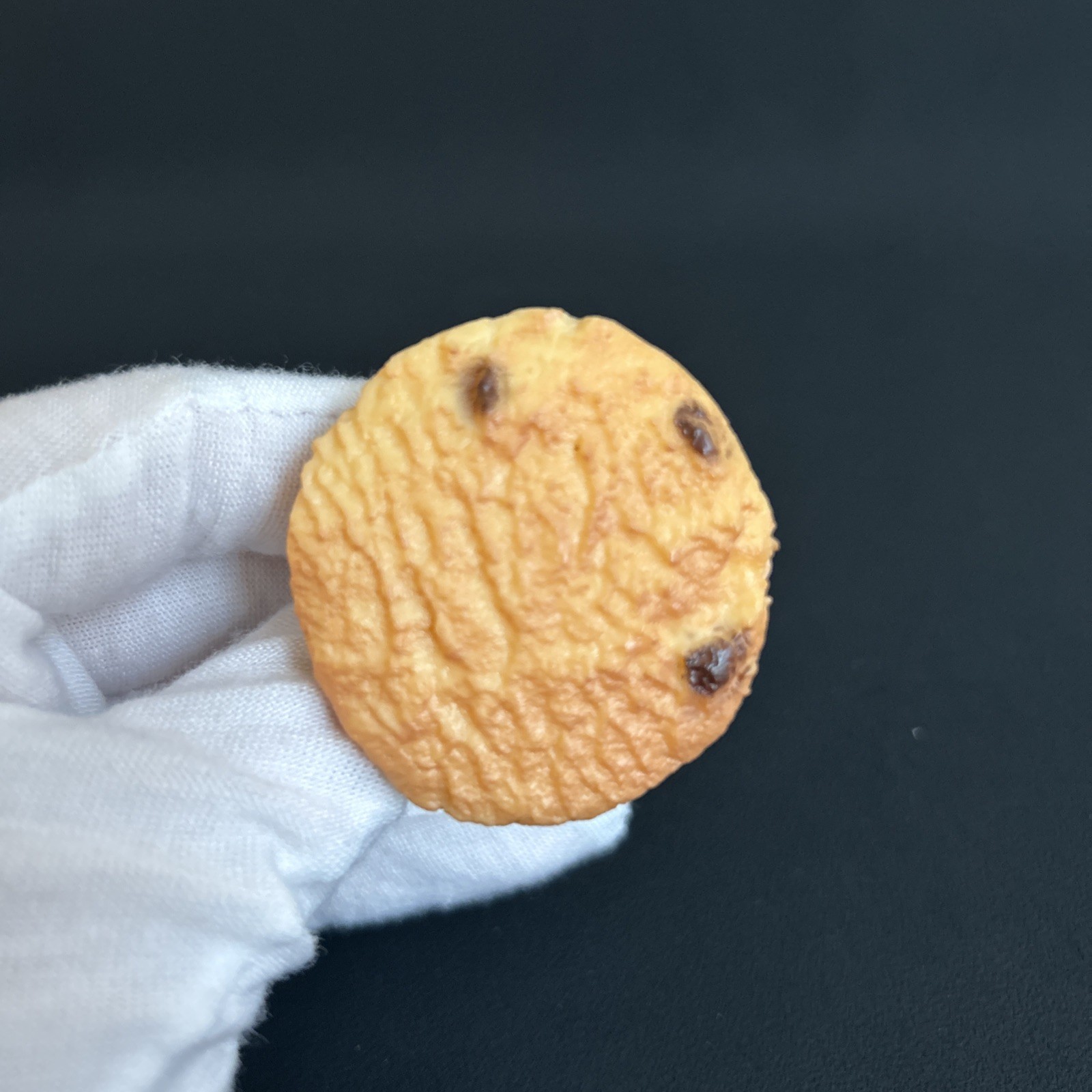 Handmade Adjustable Cookie Ring Artistic Design C… - image 1