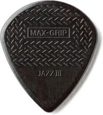 JIM DUNLOP 22471139006 Max Grip Jazz III 6 Pack (471P3S) Small, BLACK 