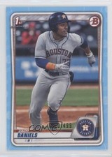 2020 Bowman Draft Sky Blue Border 360/499 Zach Daniels #BD-133 6ki