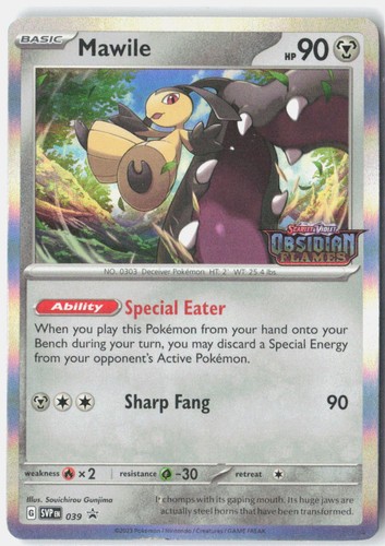 Mawile (Prerelease) 039 Holo Promo Scarlet & Violet Promo Pokemon Near Mint