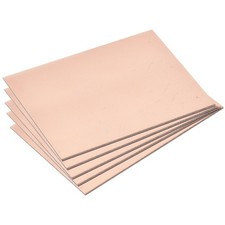 10 Stück PCB Kupferplatine Laminat 100x70x1mm FR4 Glasfaser Doppelseitig