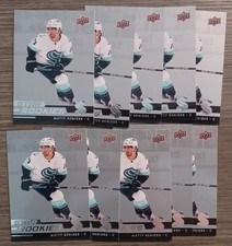 2022-23 Upper Deck Matty Beniers RC Star Rookies lot 10 Cards  Seattle Kraken