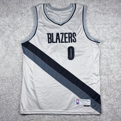 lillard jersey grey
