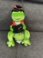 Vintage Gemmy Frogz Rock It Dancing Animated Carol Frog Sings Deck The Halls