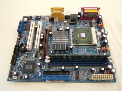 ASROCK K7S41GX REV G/A 1.04 mit CPU AMD ATHLON XP & 1GB BUFFALO RAM