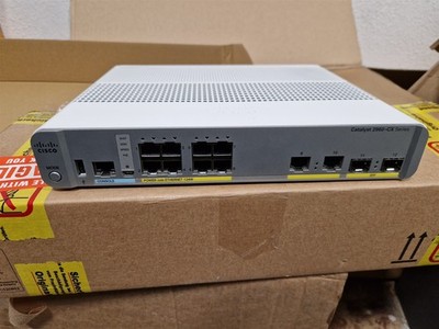 Cisco Catalyst WS-C2960CX-8PC-L (V03) Compact Switch   8-Port Gigabit PoE+