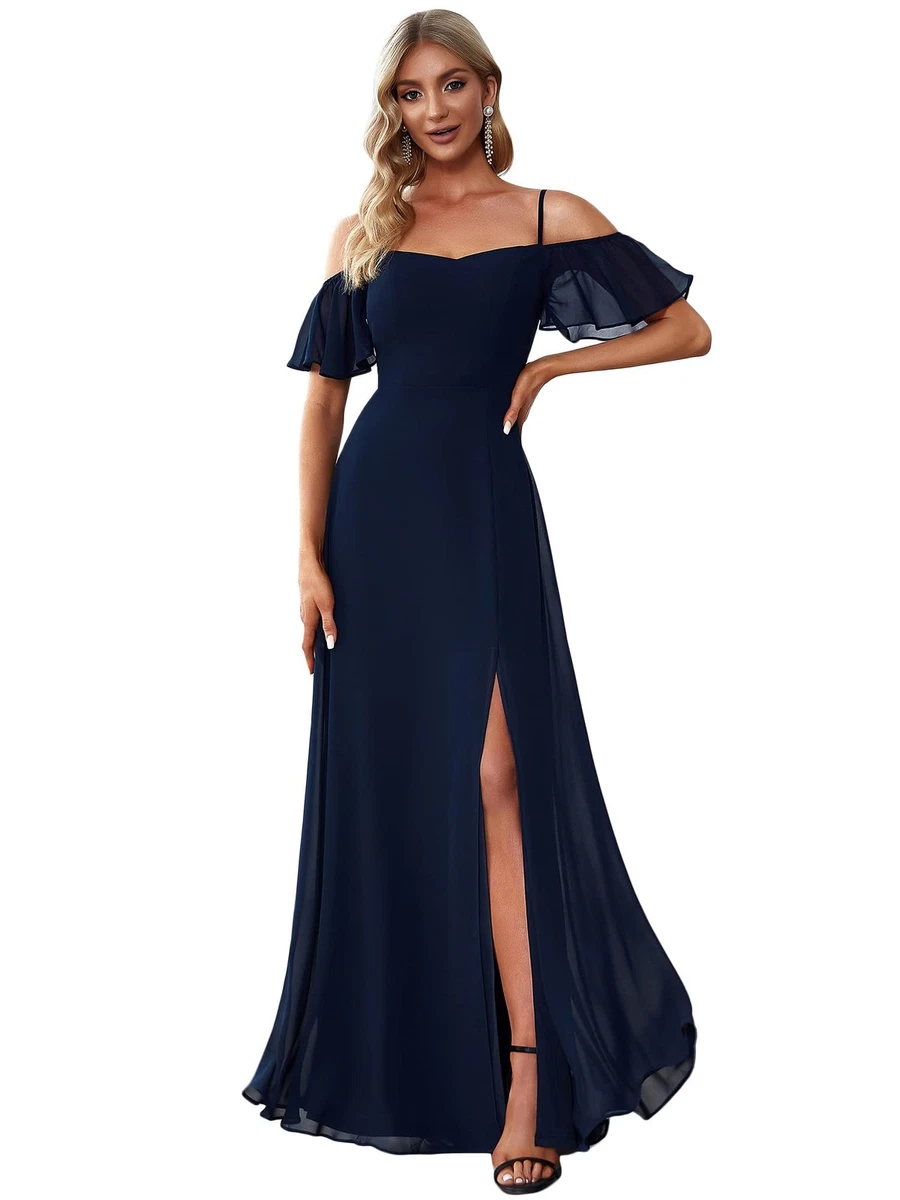 navy blue bridesmaid dresses products for sale | eBay UK