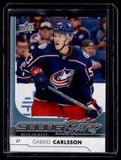 2017-18 Upper Deck Series 1 Young Guns Gabriel Carlsson Rookie #215