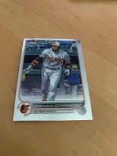 2022 Topps Chrome Update #USC183 Robinson Chirinos Card Baltimore Orioles