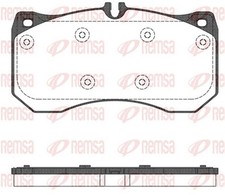 REMSA Bremsbelagsatz Scheibenbremse 1497.00 für AUDI A7 4GF 4GA Sportback A6 C7