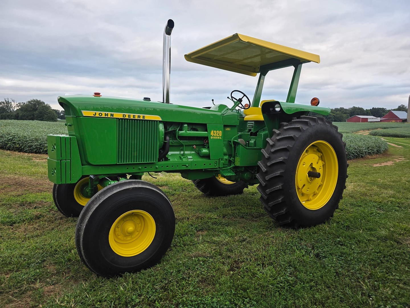 Certified Tractor ROPS and Canopy John Deere 2510,2520,3010,3020,4000 ...