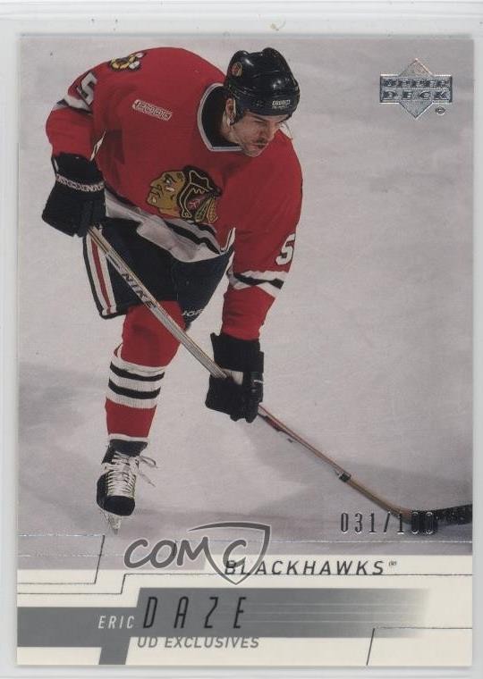 2000-01 Upper Deck Exclusives 31/100 Eric Daze #39 4gd