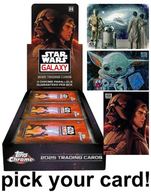 #ad #ad 2025 Topps Star Wars Galaxy Chrome pick your own Base Refractors DISCOUNTS $1.99