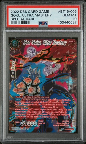 2022 Son Goku, Ultra Mastery [SPR] #BT16-005