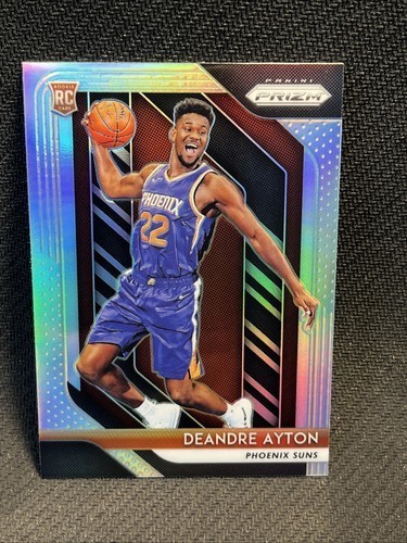 2018-19 Panini Prizm Deandre Ayton Silver Prizm Rookie #279 LOS ANGELES LAKERS