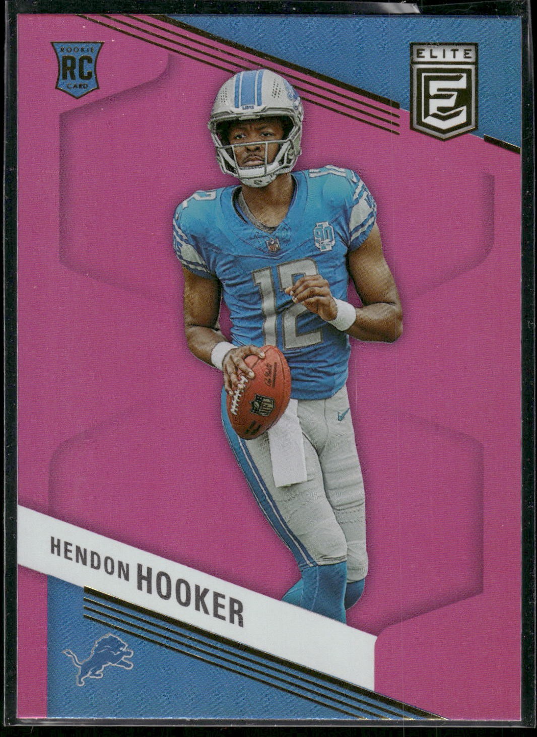 #142 Hendon Hooker 2023 Donruss Elite Rookie Pink