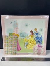 2007 Disney Princesses Scrapbook Kit - 12" x 12" Keepsake Album With Stickers