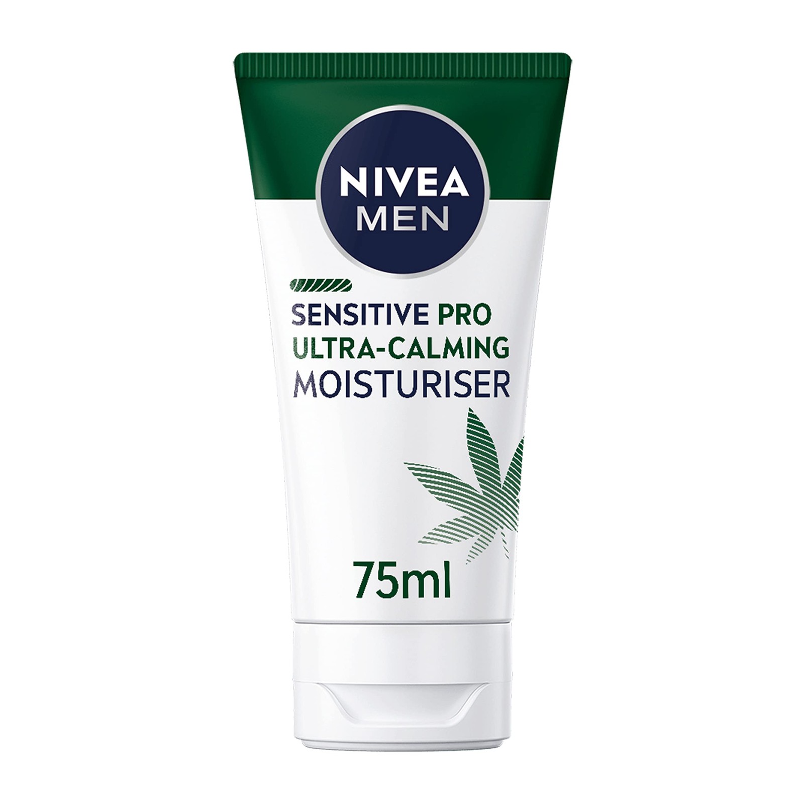 NIVEA MEN Sensitive Pro Ultra Calming Moisturising Cream (75ml), Face Care Moisturiser Enriched with Hemp Seed Oil and Vitamin E for Stress-Minimising Skin Care - Image 2