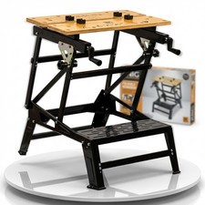 Spanntisch Werkbank Werktisch 6-fach verstellbar von 210 mm -770 mm klappbar