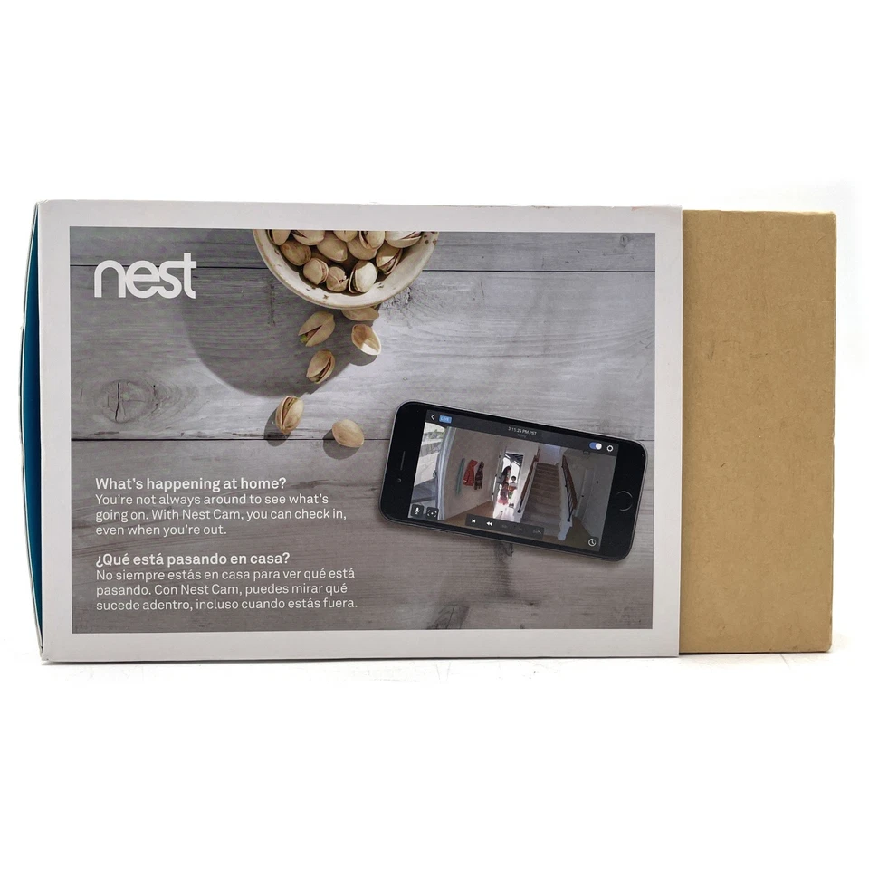 NEST Cam Indoor Smart Security Camera Model NC1102ES - Sealed NEW - Image 4 of 4